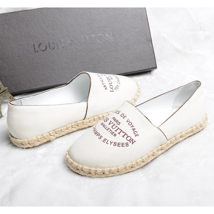 2015 Louis vitton women rope bottom fisherman Casual shoes