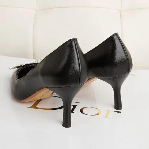 2015 MB women Diamond buckle heels shoes