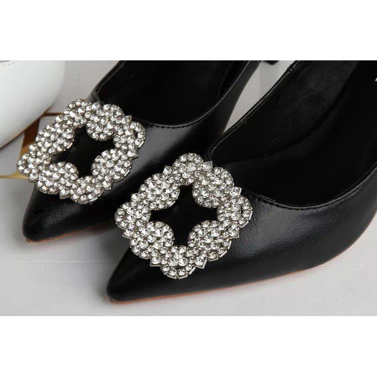 2015 MB women Diamond buckle heels shoes