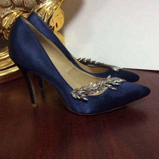 2015 Manolo Blahnik(MB) women Rhinestone high-heeled shoes