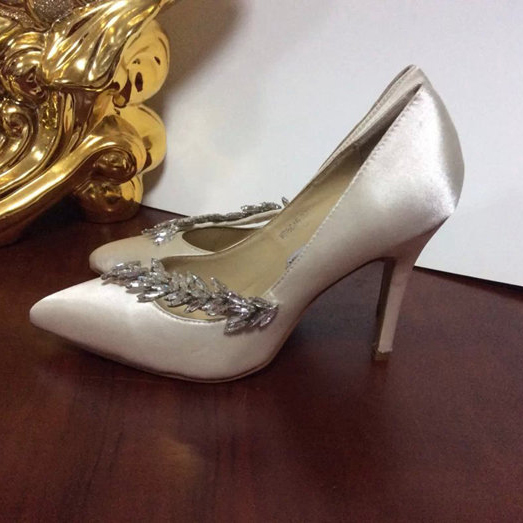 2015 Manolo Blahnik(MB) women Rhinestone high-heeled shoes