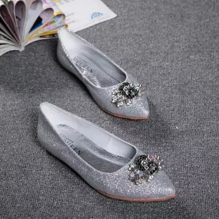 2015 Mcqueen women Flats shoes