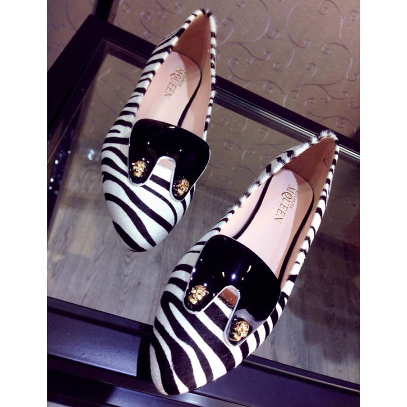 2015 Mcqueen women Flats shoes