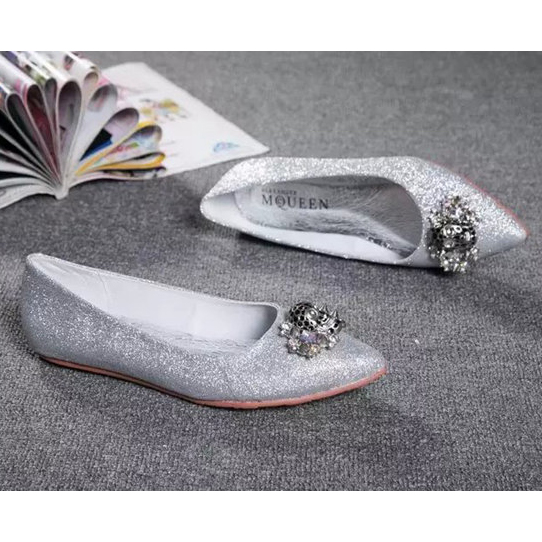 2015 Mcqueen women Flats shoes