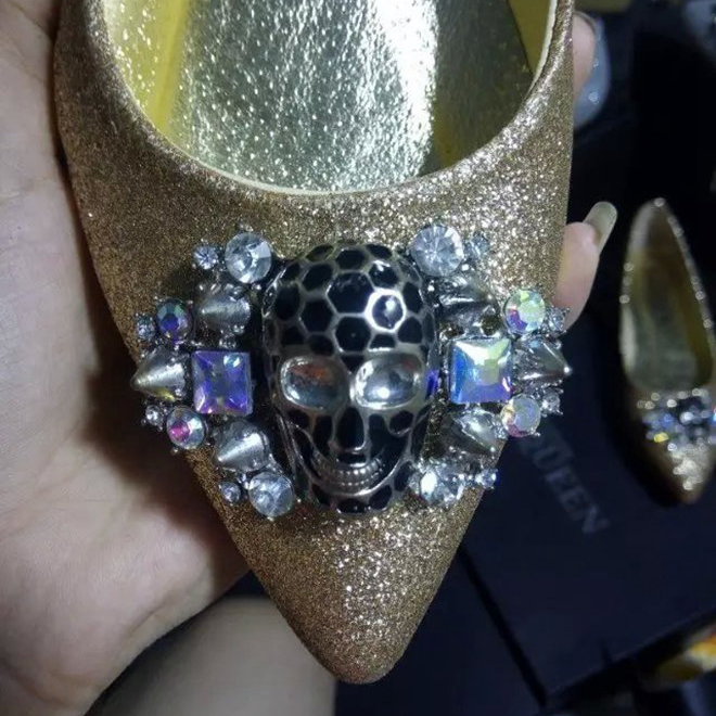 2015 Mcqueen women Flats shoes