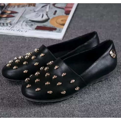 2015 Mcqueen women Rivet Casual Shoes