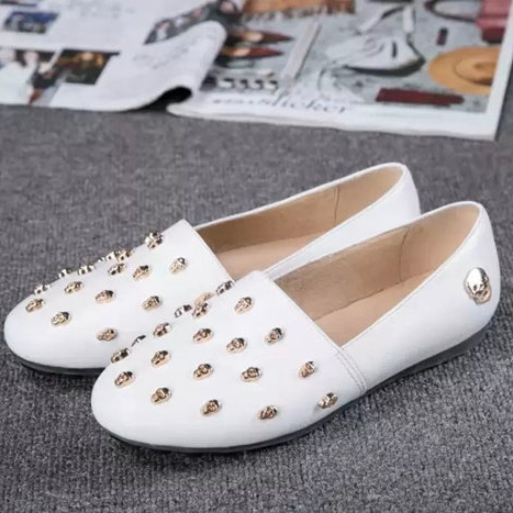 2015 Mcqueen women Rivet Casual Shoes