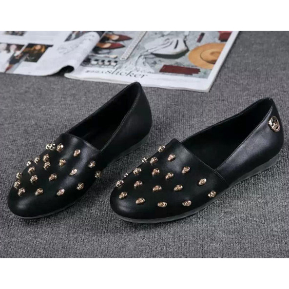 2015 Mcqueen women Rivet Casual Shoes