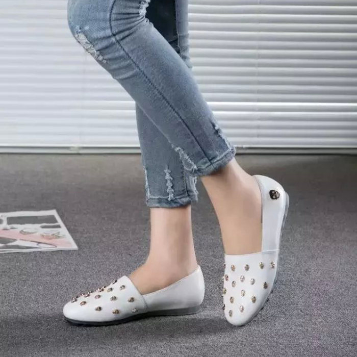 2015 Mcqueen women Rivet Casual Shoes