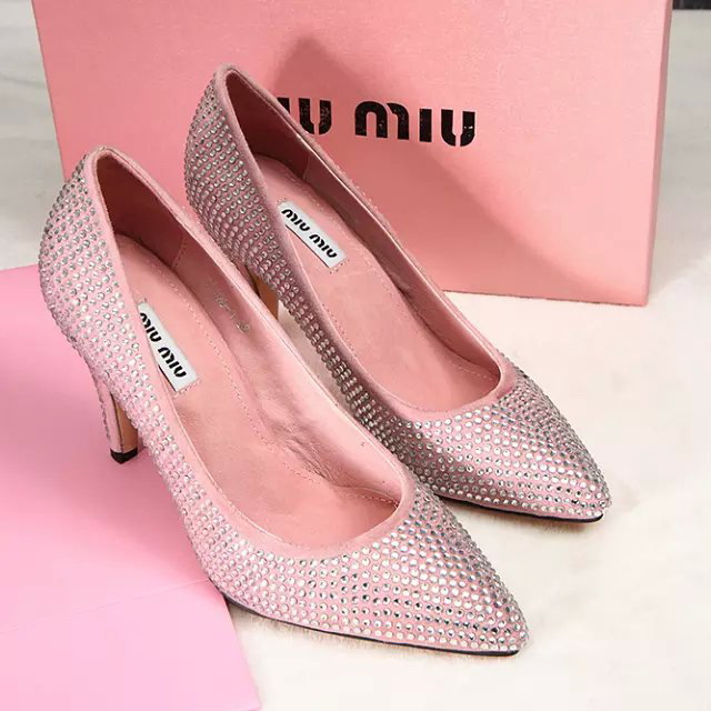 2015 Miu Miu High-heeled shoes