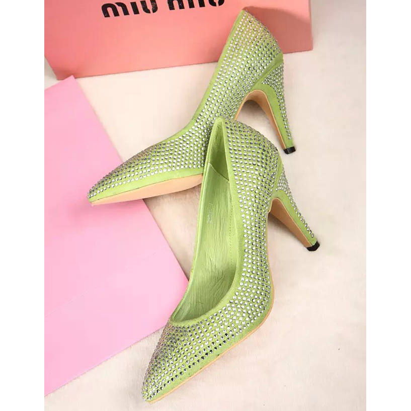 2015 Miu Miu High-heeled shoes