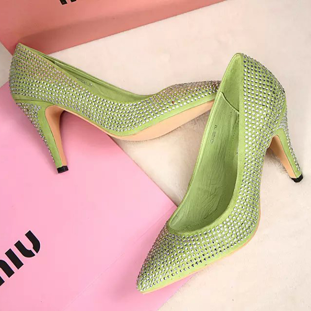 2015 Miu Miu High-heeled shoes