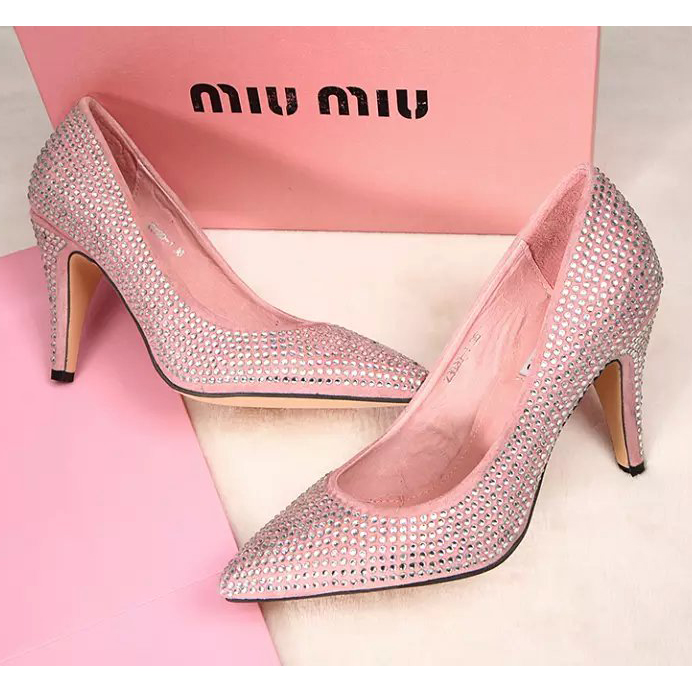 2015 Miu Miu High-heeled shoes