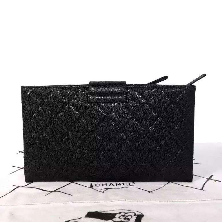 2015 New Chanel Bag Original Caviar Leather A45009 Black