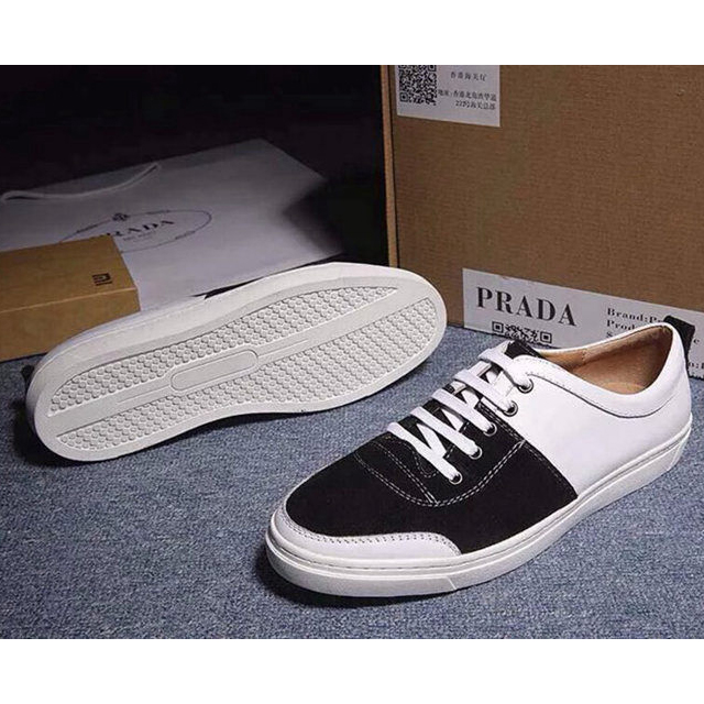 2015 Prada men Nubuck casual shoes