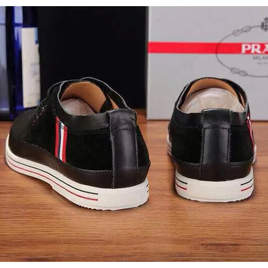 2015 Prada men Nubuck casual shoes