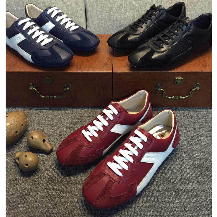 2015 Prada men casual shoes