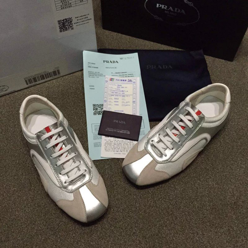 2015 Prada men sneakers shoes