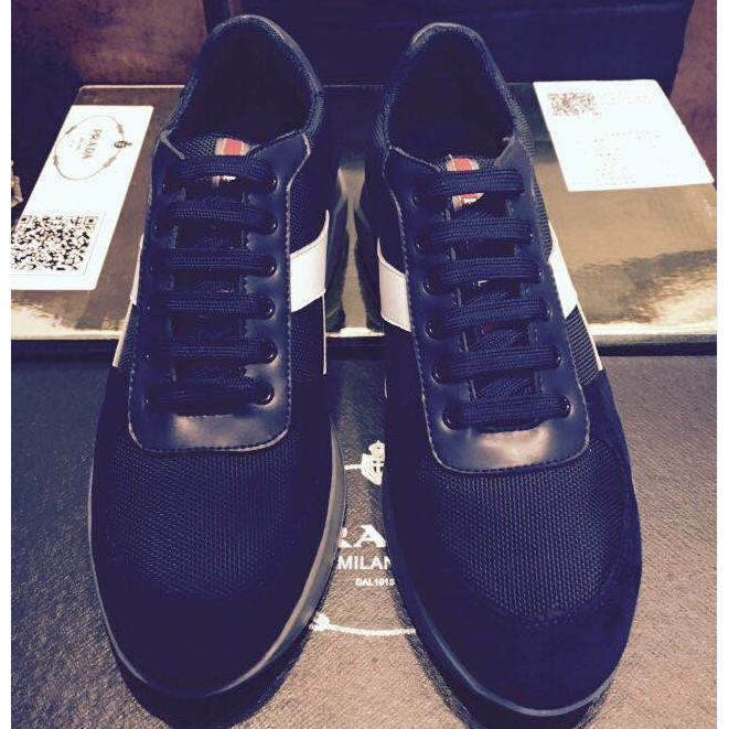 2015 Prada men sports casual shoes