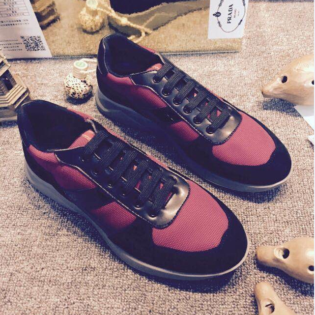 2015 Prada men sports casual shoes