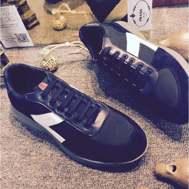 2015 Prada men sports casual shoes