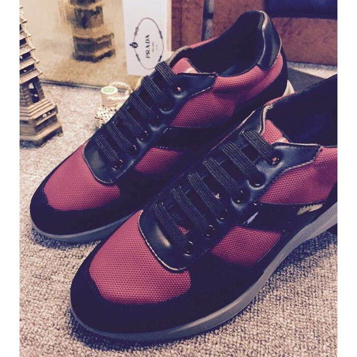 2015 Prada men sports casual shoes