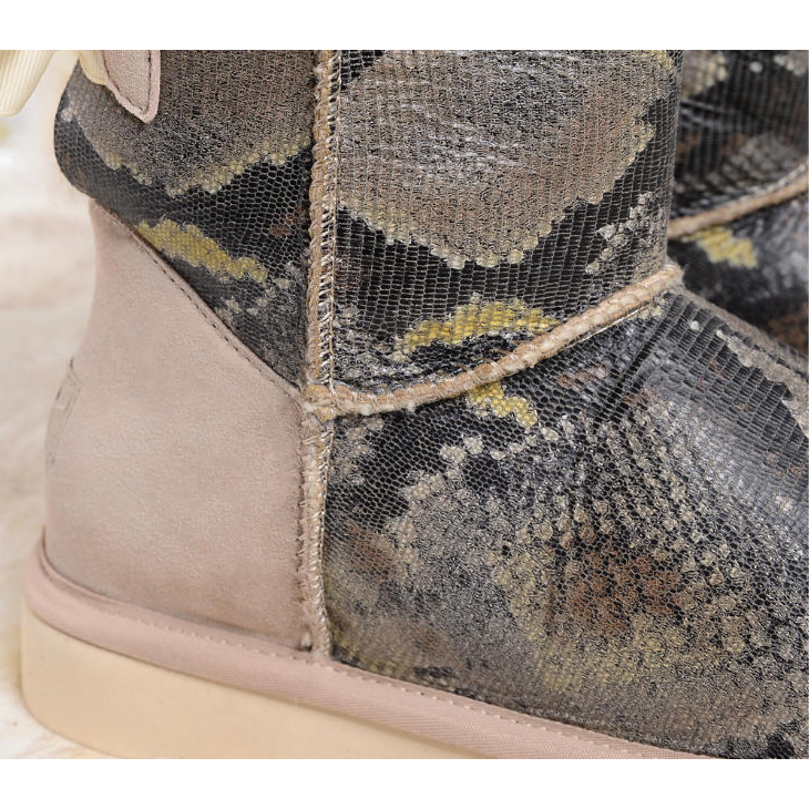 2015 UGG women Snakeskin pattern snow boots