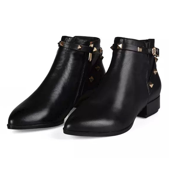 2015 Valentino women Rivet boots