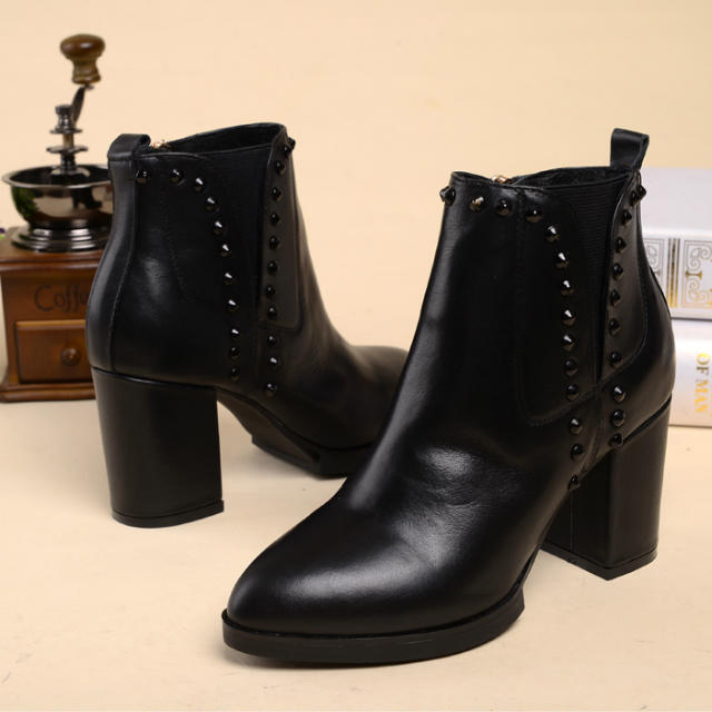 2015 Valentino women Rivet boots