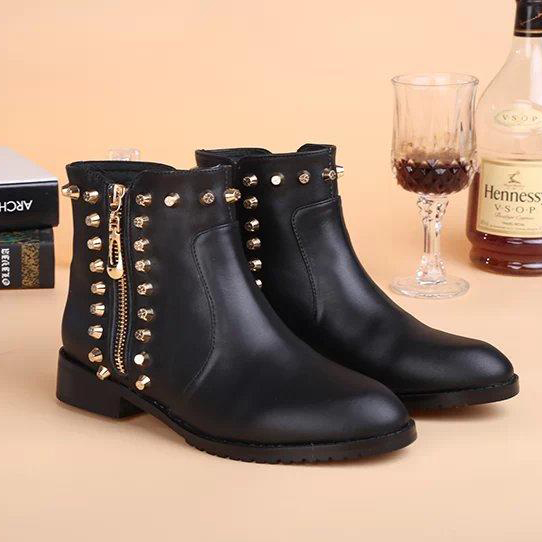 2015 Valentino women rivet boots