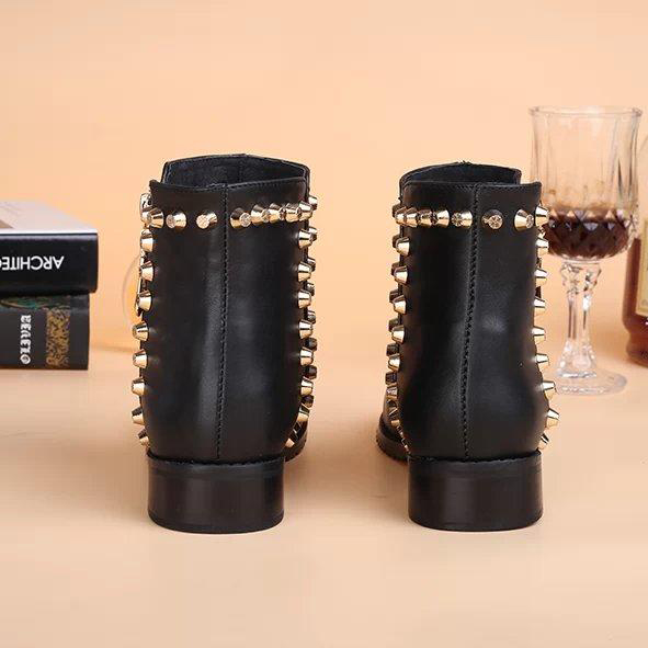 2015 Valentino women rivet boots