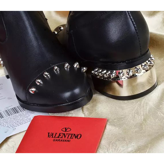 2015 Valentino women rivet boots