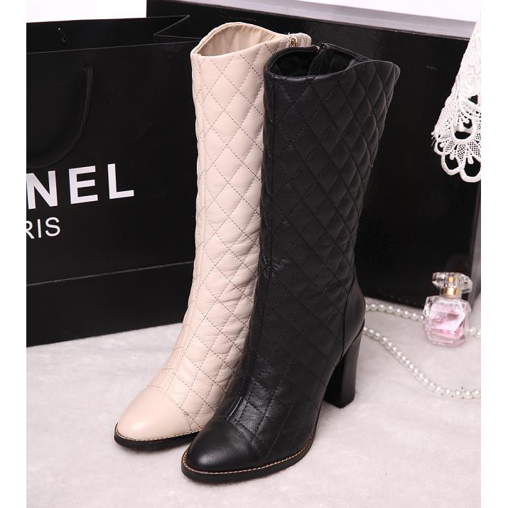 2015 chanel New Arrivals 12-inch heel Boots