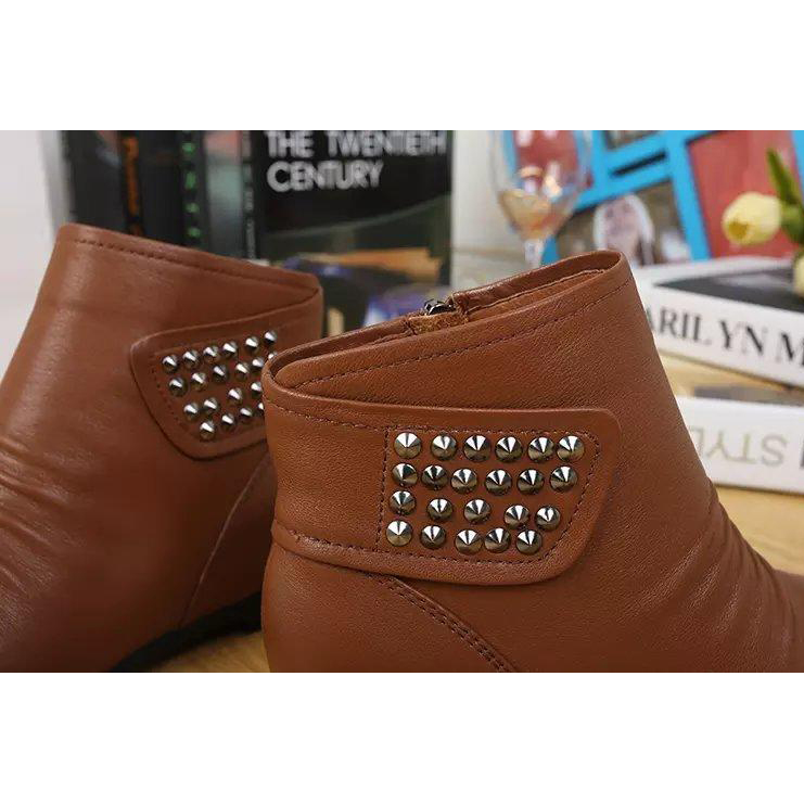 2015 chanel New Arrivals Rivet Boots