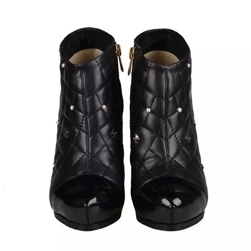 2015 chanel New Arrivals Rivet boots