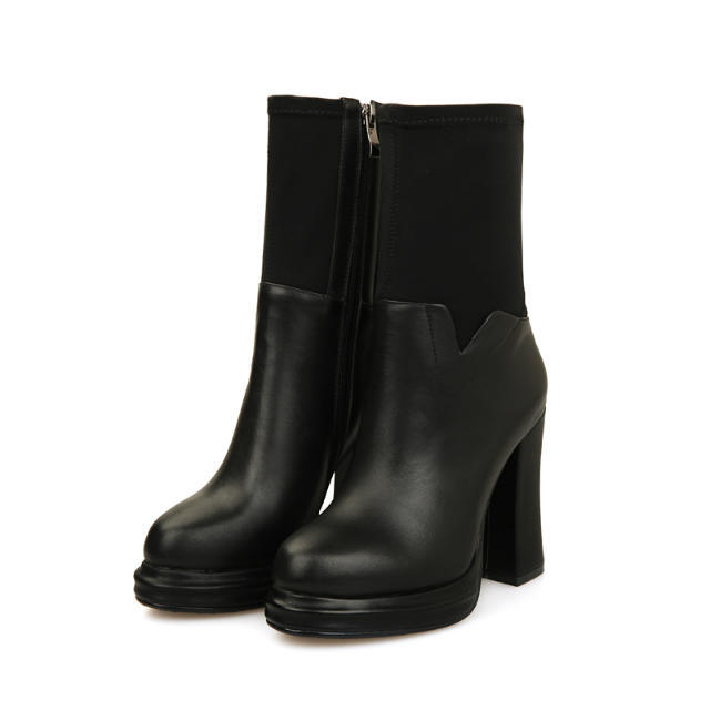 2015 chanel New Arrivals Stretch Boots