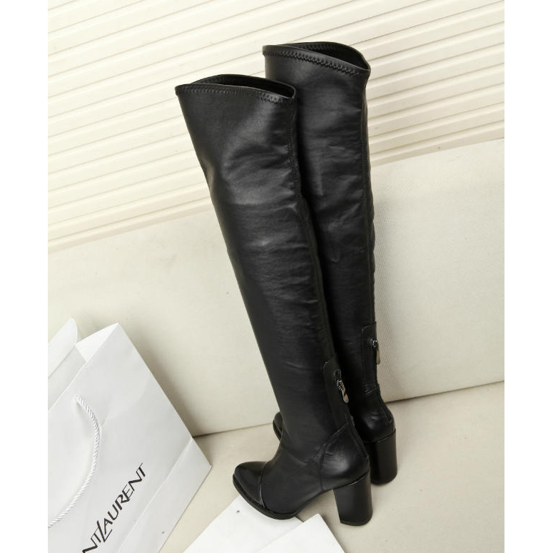 2015 chanel New Arrivals Stretch Boots