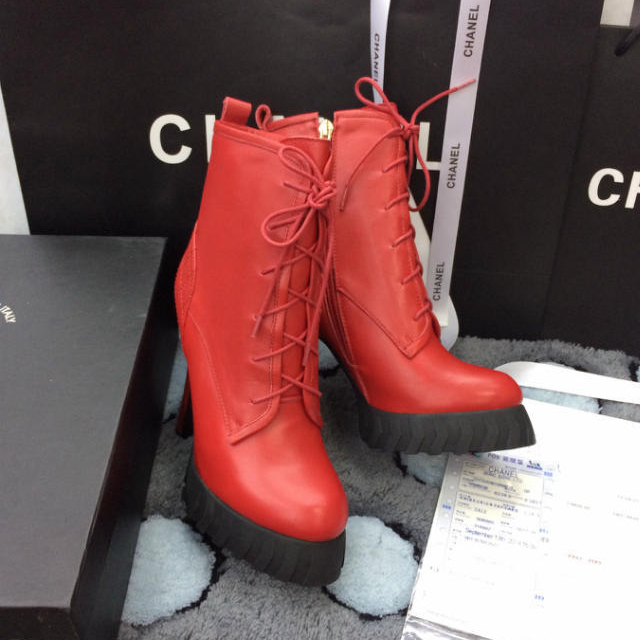 2015 chanel New Arrivals Stretch Boots