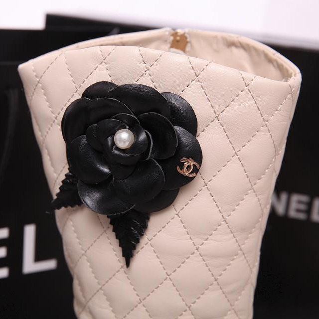 2015 chanel New Arrivals with camellia Boots