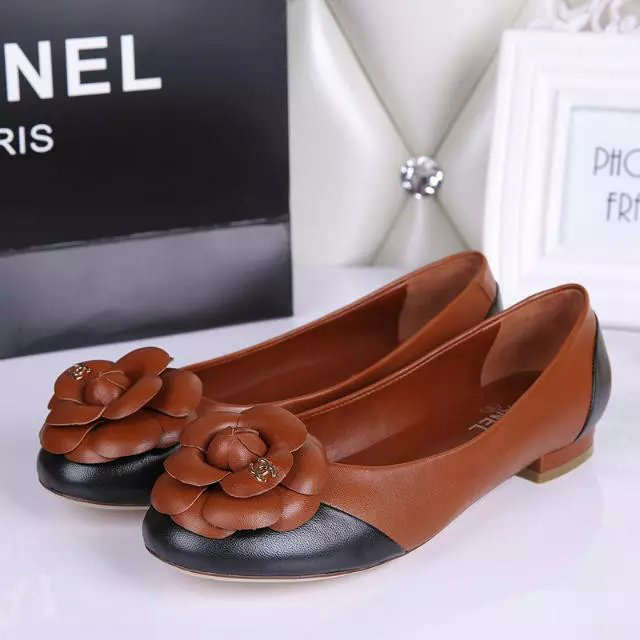 2015 chanel classic flats shoes