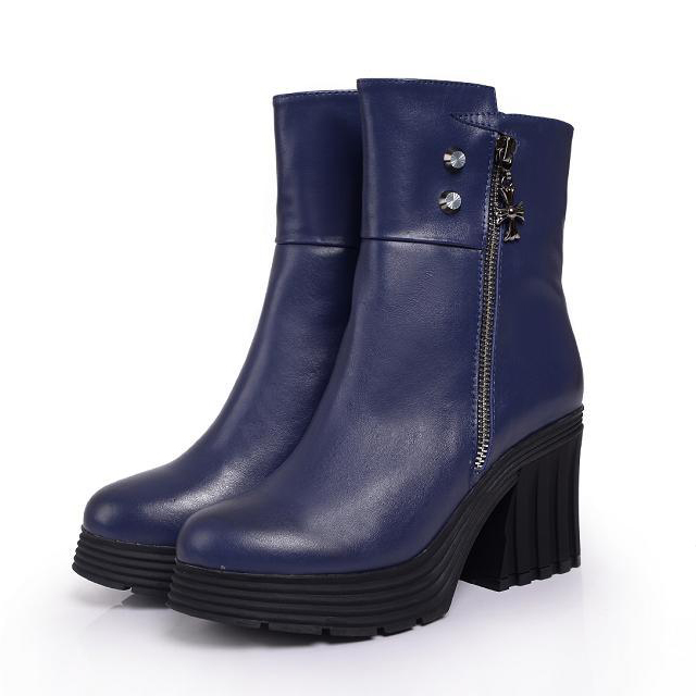 2015 chrome hearts High-heeled boots