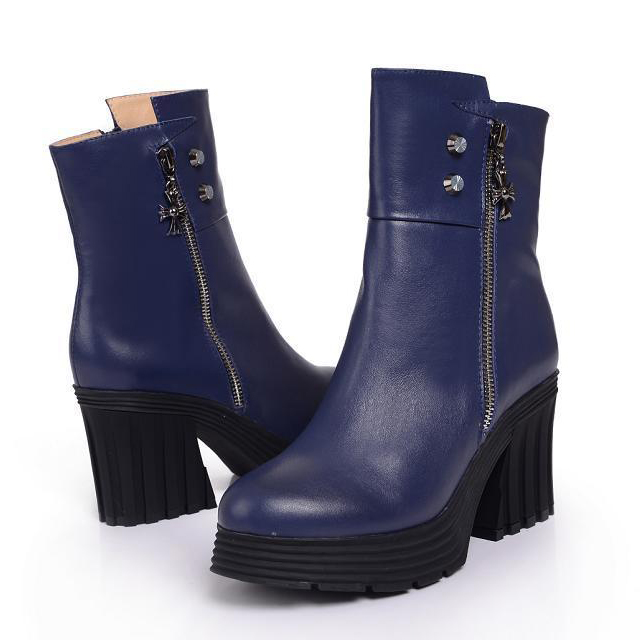 2015 chrome hearts High-heeled boots