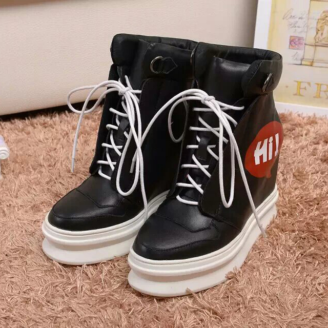 2015 chrome hearts High-top Casual shoes