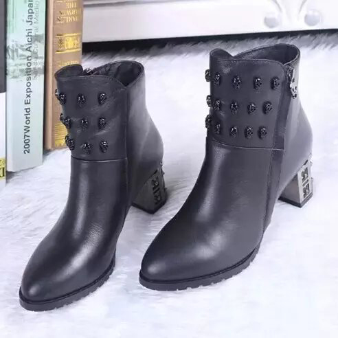 2015 chrome hearts Rivet boots