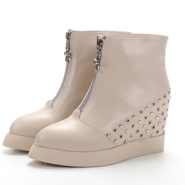 2015 chrome hearts Rivet boots