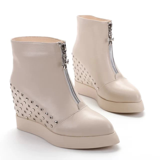 2015 chrome hearts Rivet boots