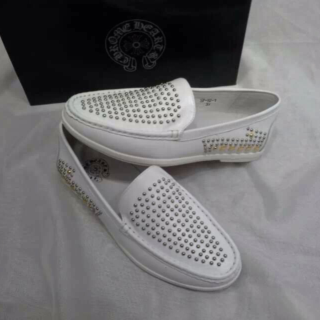 2015 chrome hearts men Rivet Casual shoes