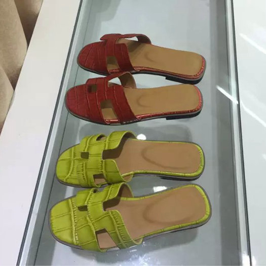 2015 hermes women new arrivals Flat slippers