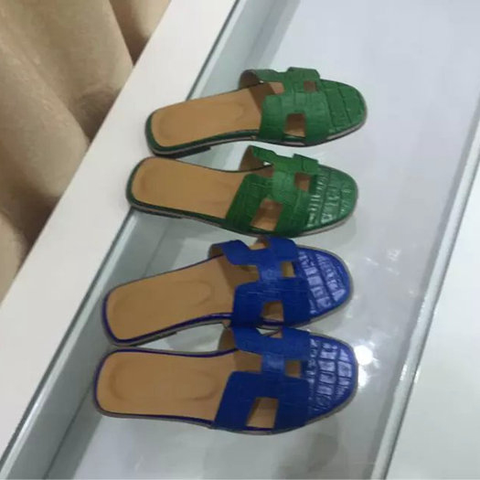 2015 hermes women new arrivals Flat slippers