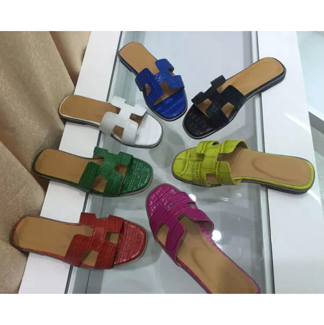 2015 hermes women new arrivals Flat slippers